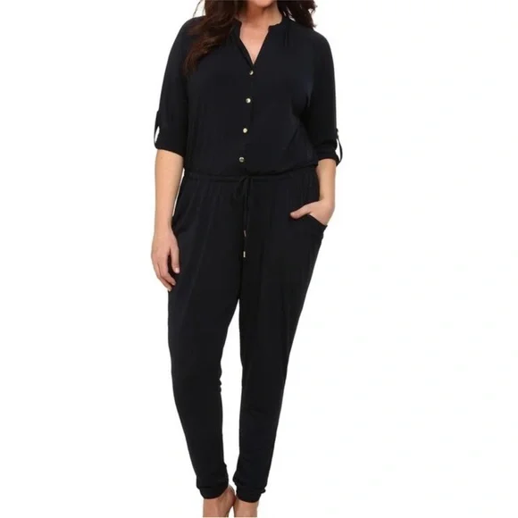 NWT MICHAEL Michael Kors Jersey Jumpsuit - Picture 4 of 11